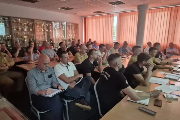 Strażacy z powiatu kaliskiego szkolili się do zawodów OSP