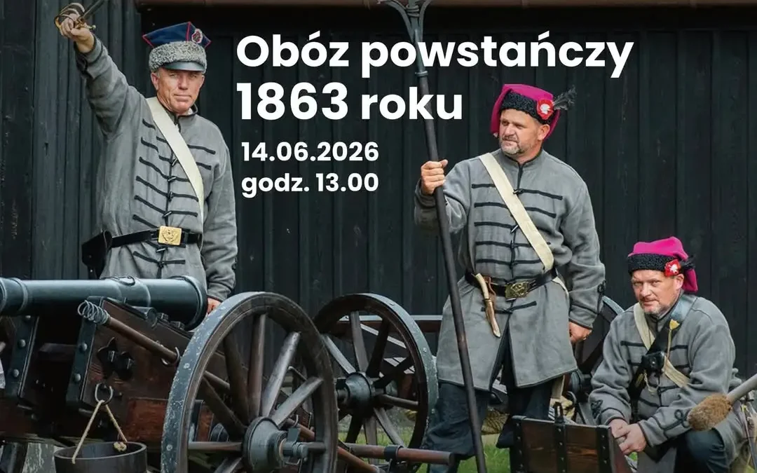 Obóz powstańczy 1863 roku w Russowie – żywa lekcja historii już w niedzielę