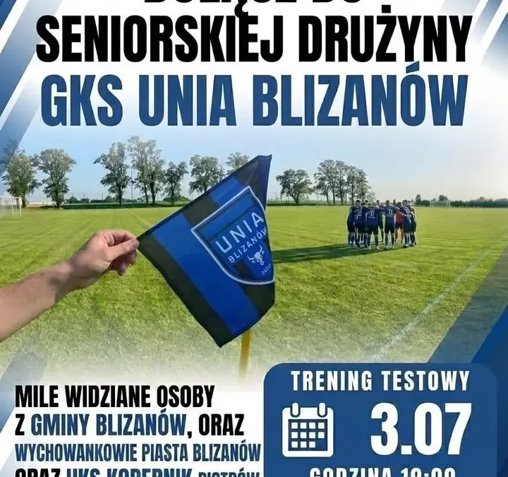 Nowa drużyna B-klasy w Rychnowie zaprasza na otwarty trening