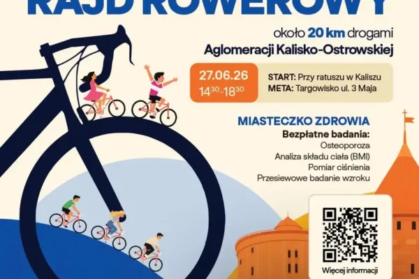Aglomeracyjny Rajd Rowerowy i Piknik Ekologiczny w Kaliszu już 27 czerwca