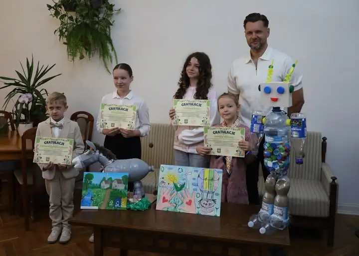 Konkurs plastyczny o tematyce ekologicznej rozstrzygnięty – nagrody wręczone