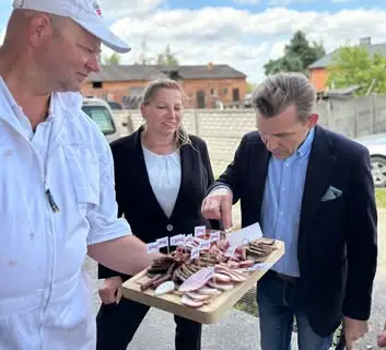 Delegacja z Powiatu Wałbrzyskiego z wizytą w Powiecie Kaliskim