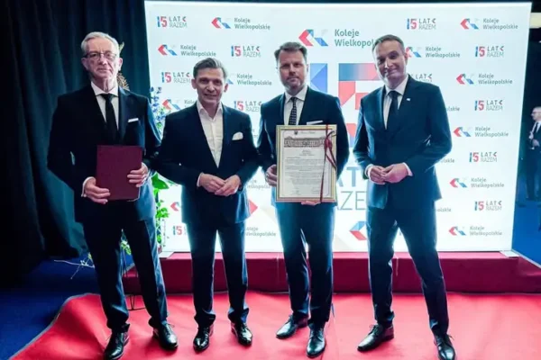 Koleje Wielkopolskie świętowały 15-lecie działalności – gala w Poznaniu