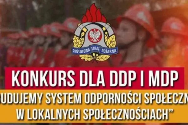 Konkurs dla Drużyn Pożarniczych – nagrody za budowanie odporności społecznej