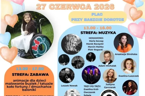 Koncert charytatywny dla Ani Mrówczyńskiej w Kaliszu – pomoc dla dziewczynki z zespołem Leigha