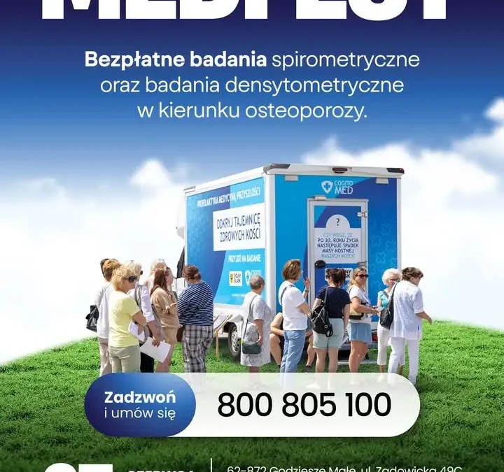 Zapisy na bezpłatne badania podczas festynu w Godzieszach Wielkich