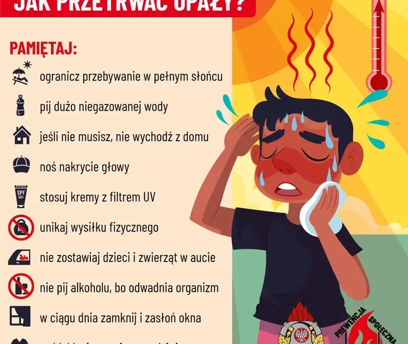 Upał w najbliższych dniach – jak się chronić przed wysokimi temperaturami?