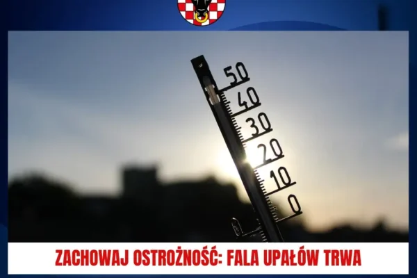 Fala upałów w powiecie kaliskim – kulminacja w weekend