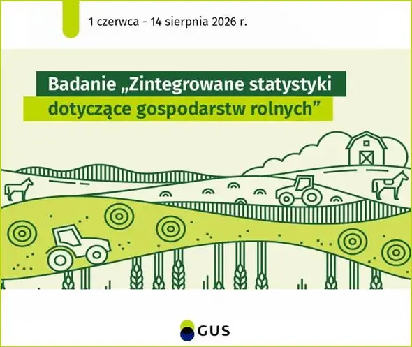 Badania rolne GUS w gminie Żelazków – lipiec 2026