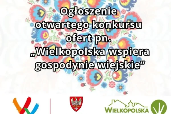 KGW z Wielkopolski mogą ubiegać się o 6 tys. zł dofinansowania