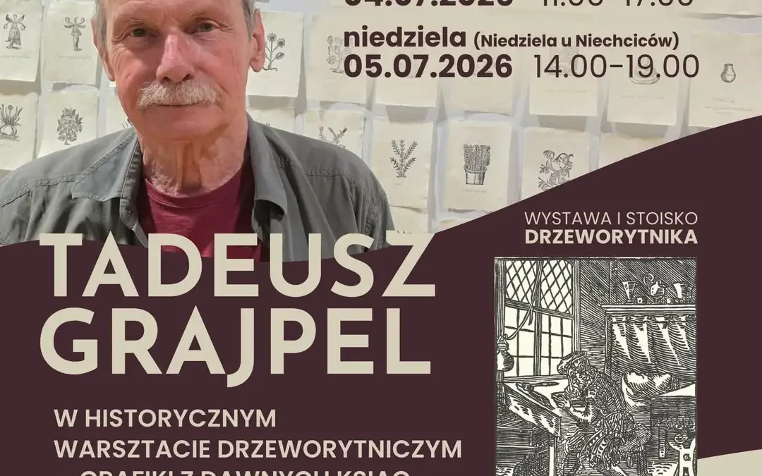 W weekend w Russowie zobaczysz replikę prasy Gutenberga i drzeworyty z XV wieku