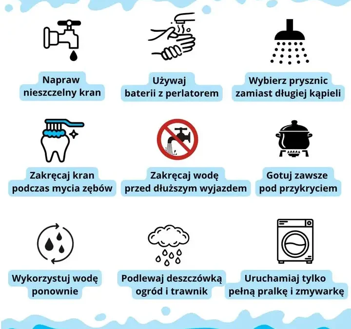 Apel o oszczędzanie wody podczas upałów – proste sposoby na każdy dzień