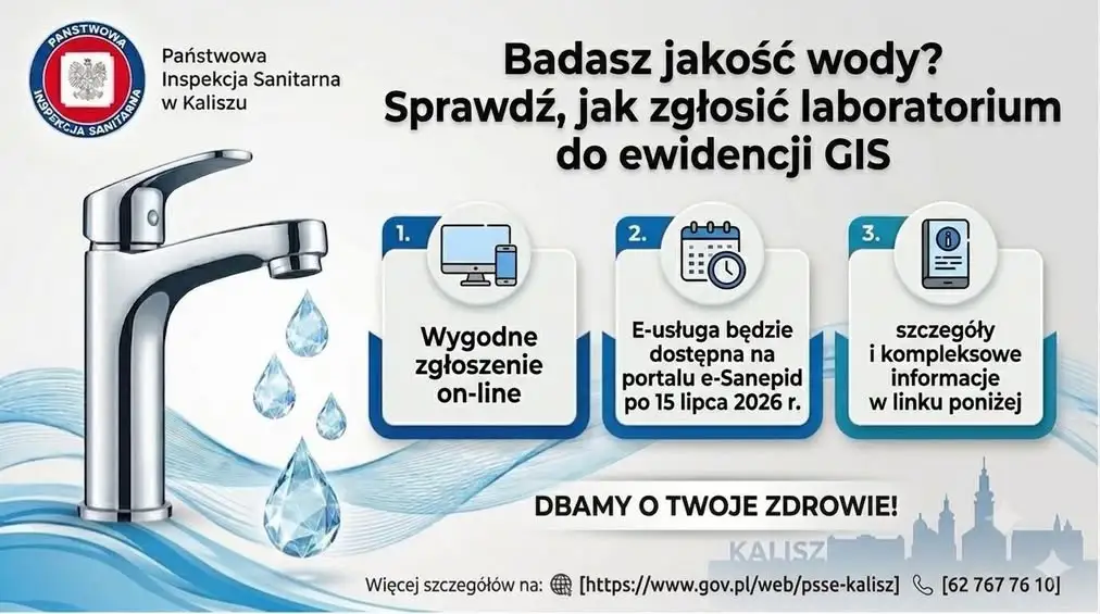 Nowa e-usługa GIS: laboratoria zgłoszą się do ewidencji online od 15 lipca