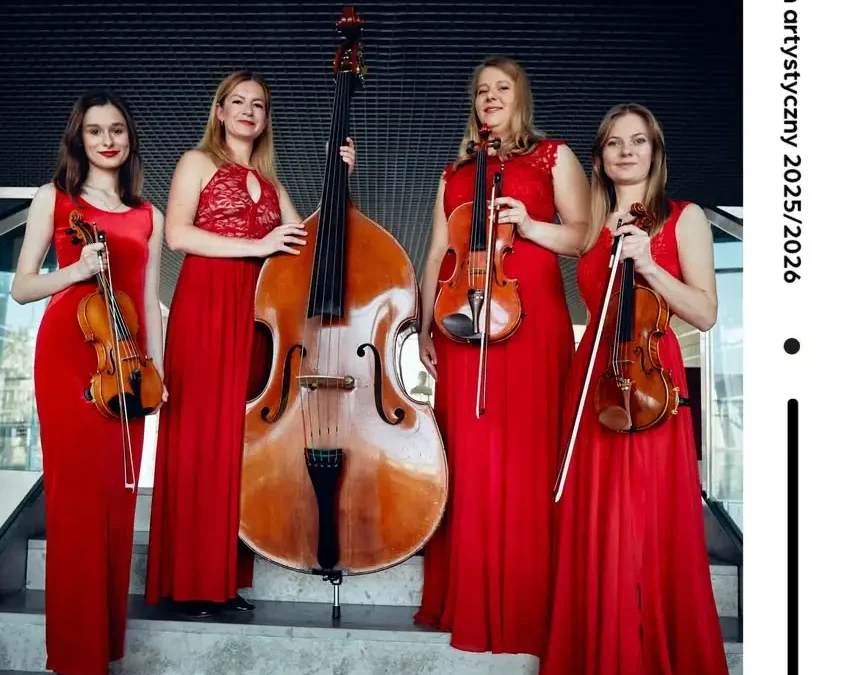 Kwartet smyczkowy Savia – nowy zespół w Filharmonii Kaliskiej