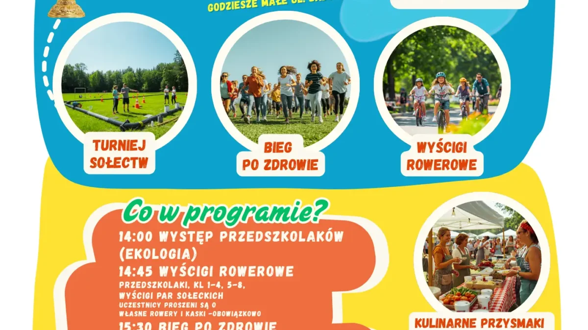 Festyn „W zdrowym ciele zdrowy duch” w Godzieszach Wielkich już 27 czerwca