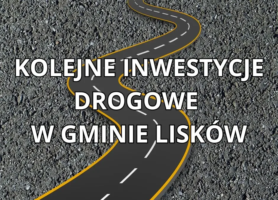 Gmina Lisków inwestuje w drogi – podpisano umowy na prawie 800 tys. zł