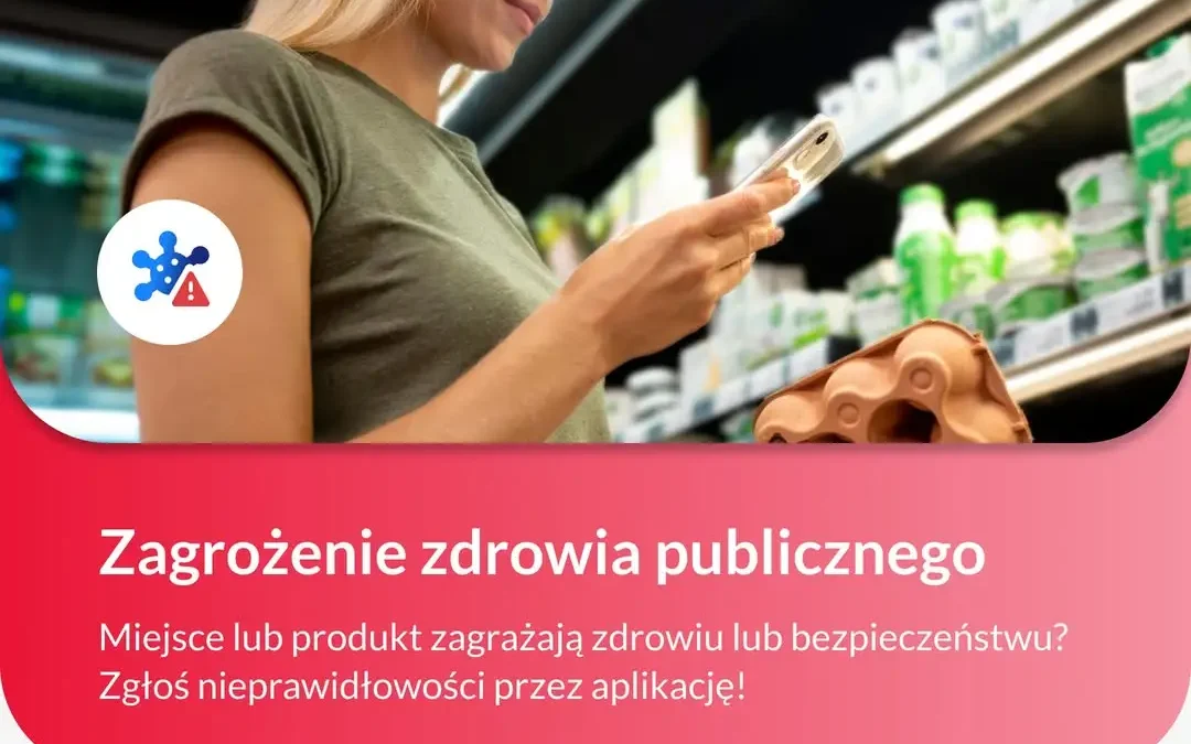 Interwencje do Sanepidu teraz także przez aplikację mObywatel