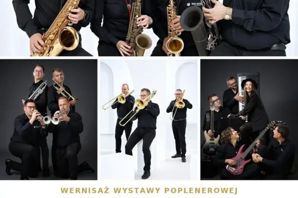 Wernisaż i koncert Big Band Po Godzinach w Łaszkowie – 9 lipca