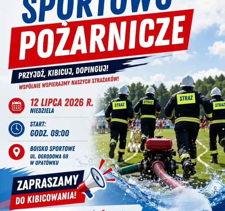 Gminne Zawody Sportowo-Pożarnicze w Opatówku już w niedzielę