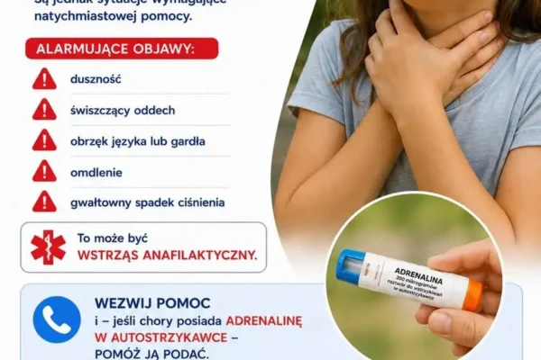 Bezpieczne Wakacje: jak odróżnić alergię od wstrząsu anafilaktycznego?