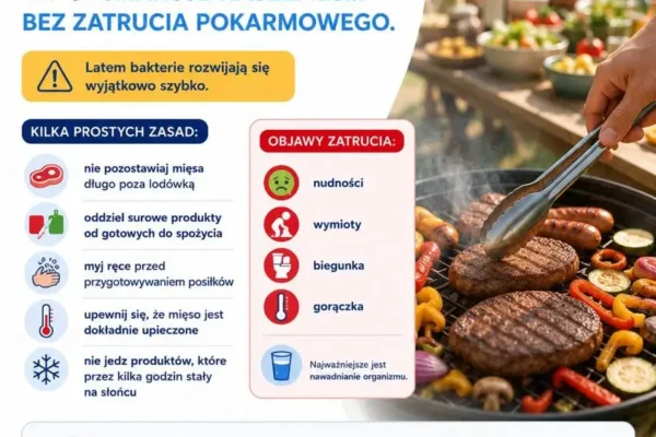 Bezpieczne grillowanie latem – porady Szpitala Kalisz