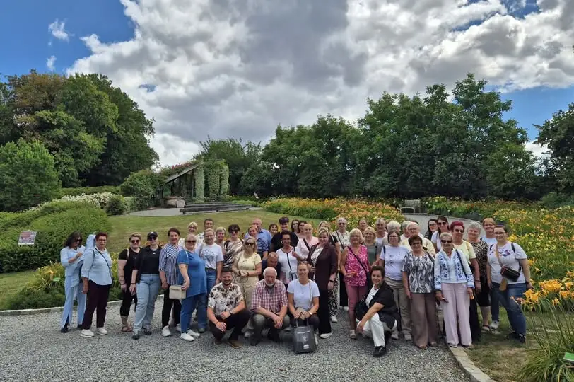 Mieszkańcy Liskowa na XX Święcie Liliowca w Arboretum Wojsławice