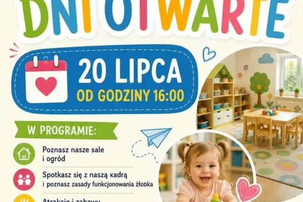 Dni Otwarte w Gminnym Żłobku w Opatówku – zaproszenie dla rodzin