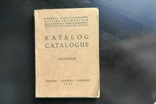 Muzeum w Kaliszu pozyskało rzadki katalog z drzeworytami Tadeusza Kulisiewicza