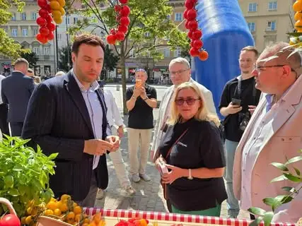 Pomidory Król z naszej gminy podbiły Warszawę podczas Dni Wielkopolski