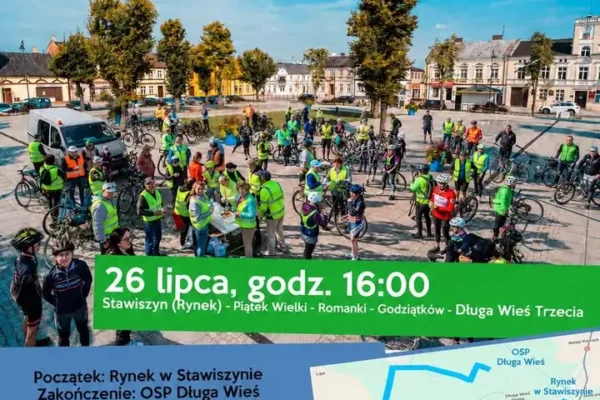 XLIV Rodzinny Rajd Rowerowy „Wakacyjna podróż” w Stawiszynie – charytatywnie i rodzinnie