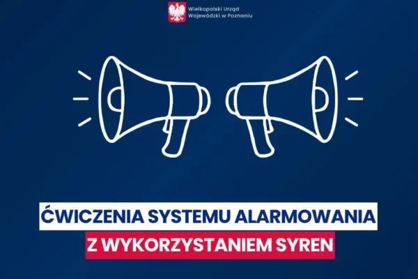 Ogólnokrajowe ćwiczenia ALARM-26: 21 lipca zawyją syreny w całej Polsce