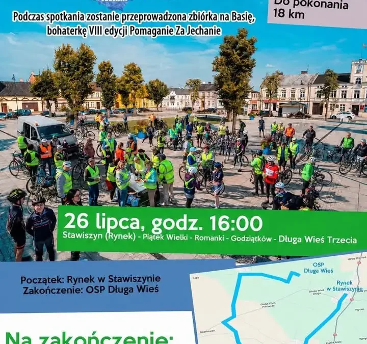 XLIV Rodzinny Rajd Rowerowy „Wakacyjna podróż” już dziś w Stawiszynie