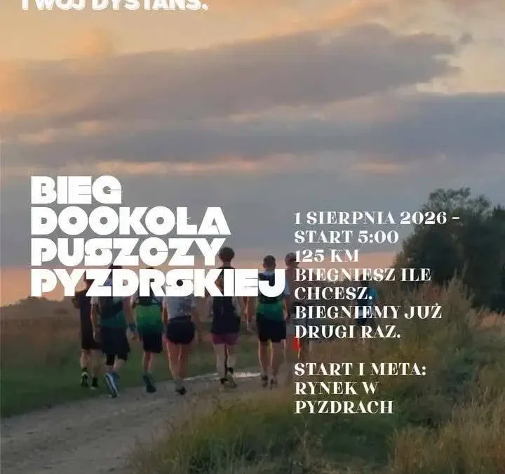 II Bieg Dookoła Puszczy Pyzdrskiej już w sobotę – start w Stawiszynie