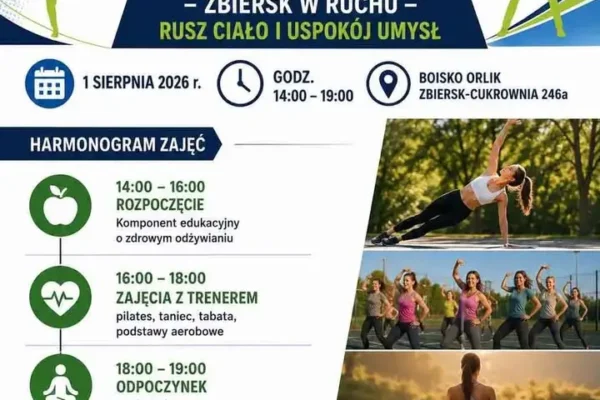Bezpłatny Wellness Day w Zbiersku – rusz się i zadbaj o zdrowie