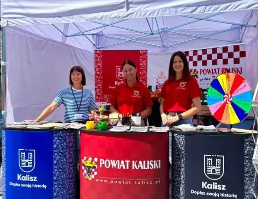 Kalisz i Powiat Kaliski promowały się podczas 603. Urodzin Łodzi