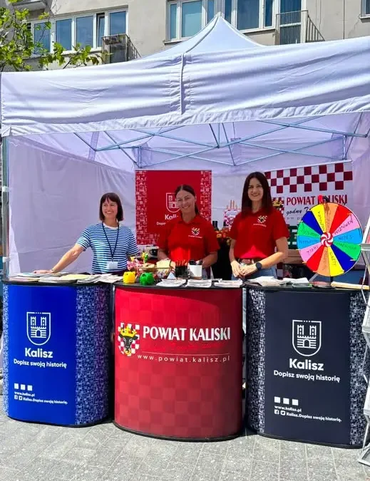 Kalisz i Powiat Kaliski promowały się podczas 603. Urodzin Łodzi