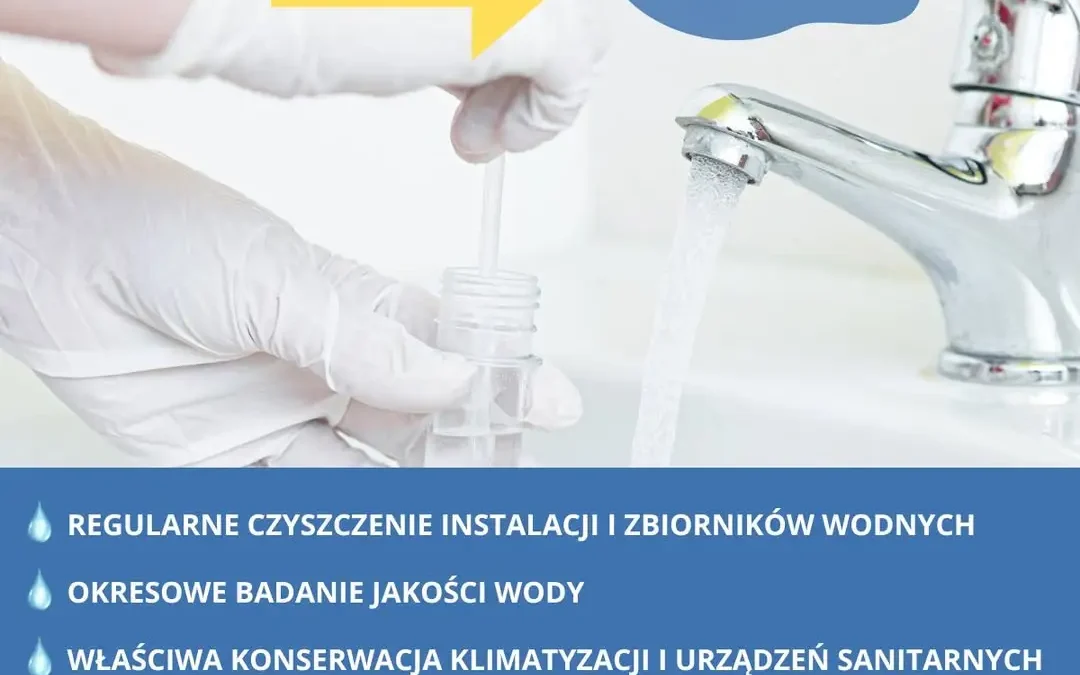 Legionelloza – jak się chronić przed groźną bakterią w wodzie