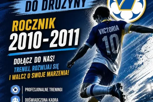 Rekrutacja do GKS Victoria Skarszew – zapisy na nowy sezon