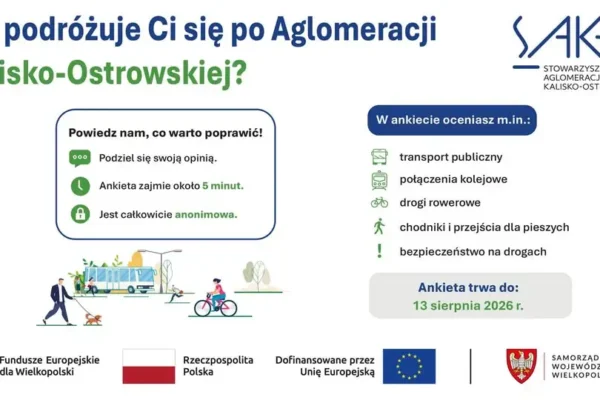 Mieszkańcy aglomeracji kalisko-ostrowskiej mogą wpłynąć na przyszłość transportu – ruszyła ankieta