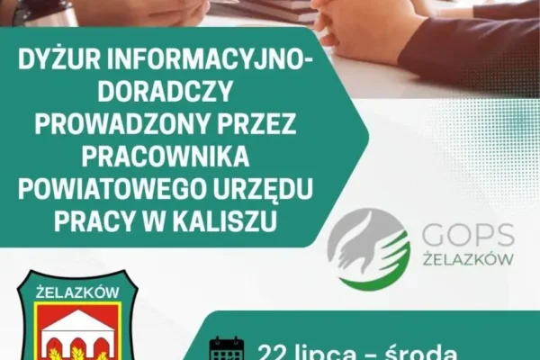 Dyżur informacyjno-doradczy w Żelazkowie – pomoc w sprawach pracy