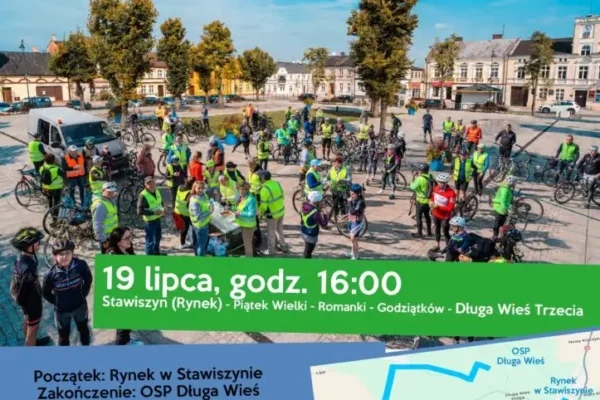 Burmistrz Stawiszyna zaprasza na rodzinny rajd rowerowy z charytatywną zbiórką