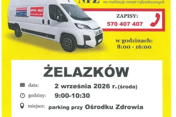 Bezpłatne badanie wzroku w Żelazkowie – zapisy już trwają