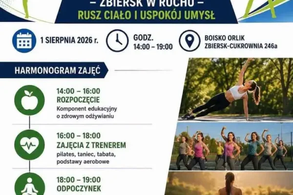 Wellness Day w Zbiersku: zdrowie, ruch i relaks na Orliku już dziś
