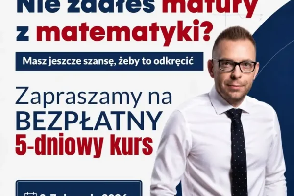Bezpłatny kurs z matematyki przed poprawką matury w Kaliszu