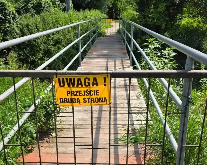 Tymczasowe zamknięcie mostka w Szczytnikach – remont do końca października
