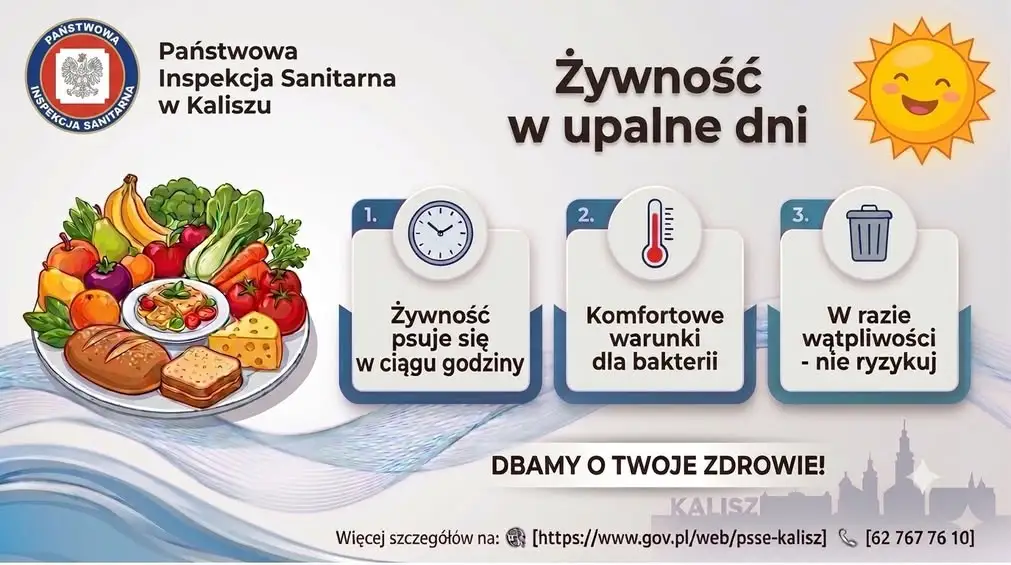 Upały a bezpieczeństwo żywności – jak nie dać się zatruciu?