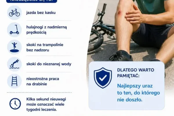 Bezpieczne wakacje – czego unikać, by nie trafić na ortopedię?