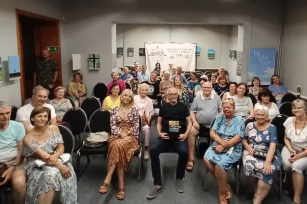Michał Ogórek rozbawił kaliszan. Odyseja Antonińska w pełni