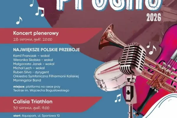 Święto rzeki Prosny: wielkie polskie przeboje nad wodą w Kaliszu