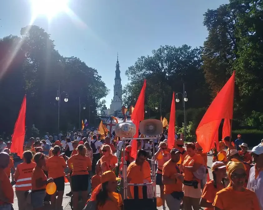 Pątnicy z Kaliskiego dotarli na Jasną Górę po trudach pielgrzymki